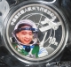 Lot395-17: 2003年首次載人航天10元1盎司紀(jì)念銀幣 造幣廠原封